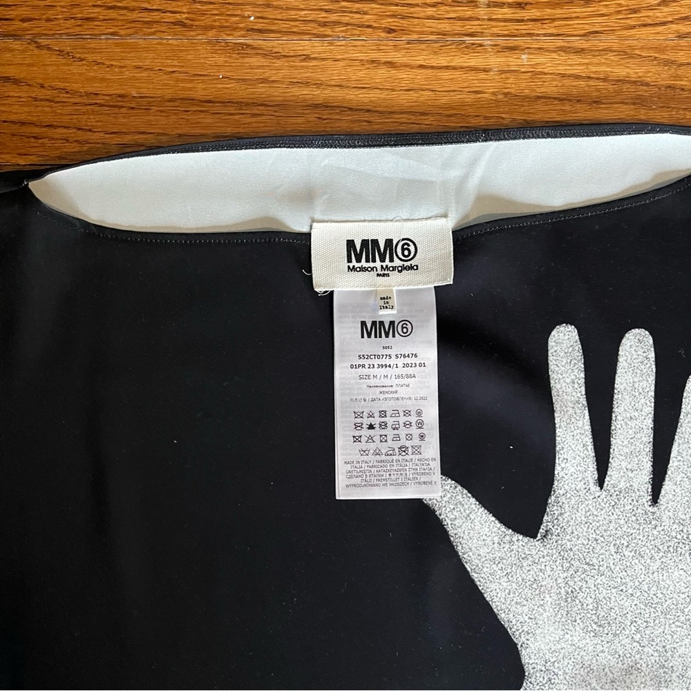 MM6 MAISON MARGIELA Maxi Dress Size Medium Made in Italy - Picture 11 of 14
